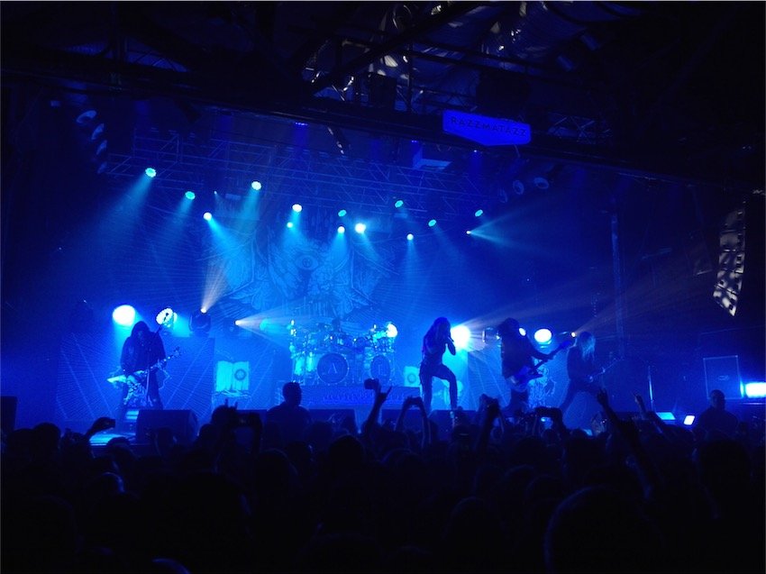 Arch Enemy en directo en Barcelona