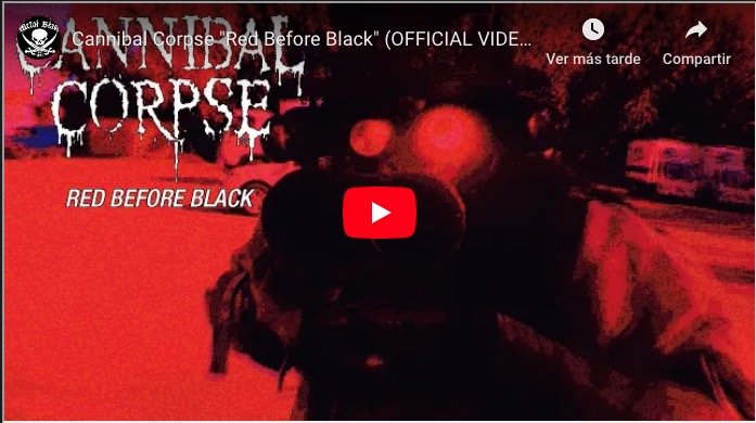CANNIBAL CORPSE-video-Red Before Black