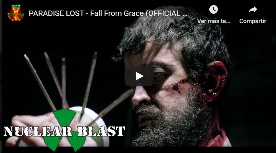PARADISE LOST presenta nuevo video del tema “Fall from Grace”