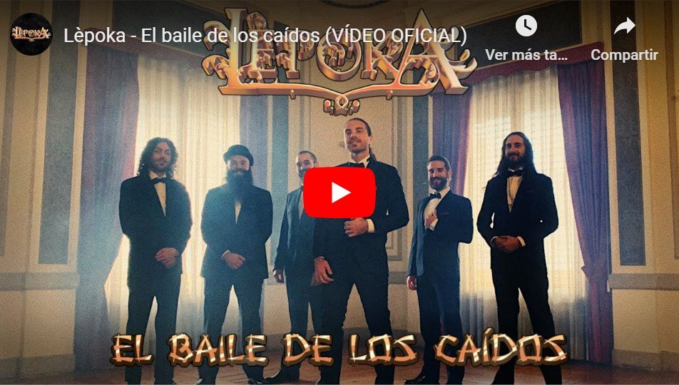 LÈPOKA: Tercer single/videoclip EL BAILE DE LOS CAÍDOS