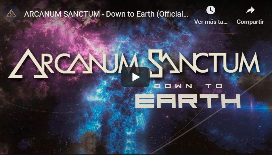 ARCANUM SANCTUM - Down to Earth (Official Lyric video)